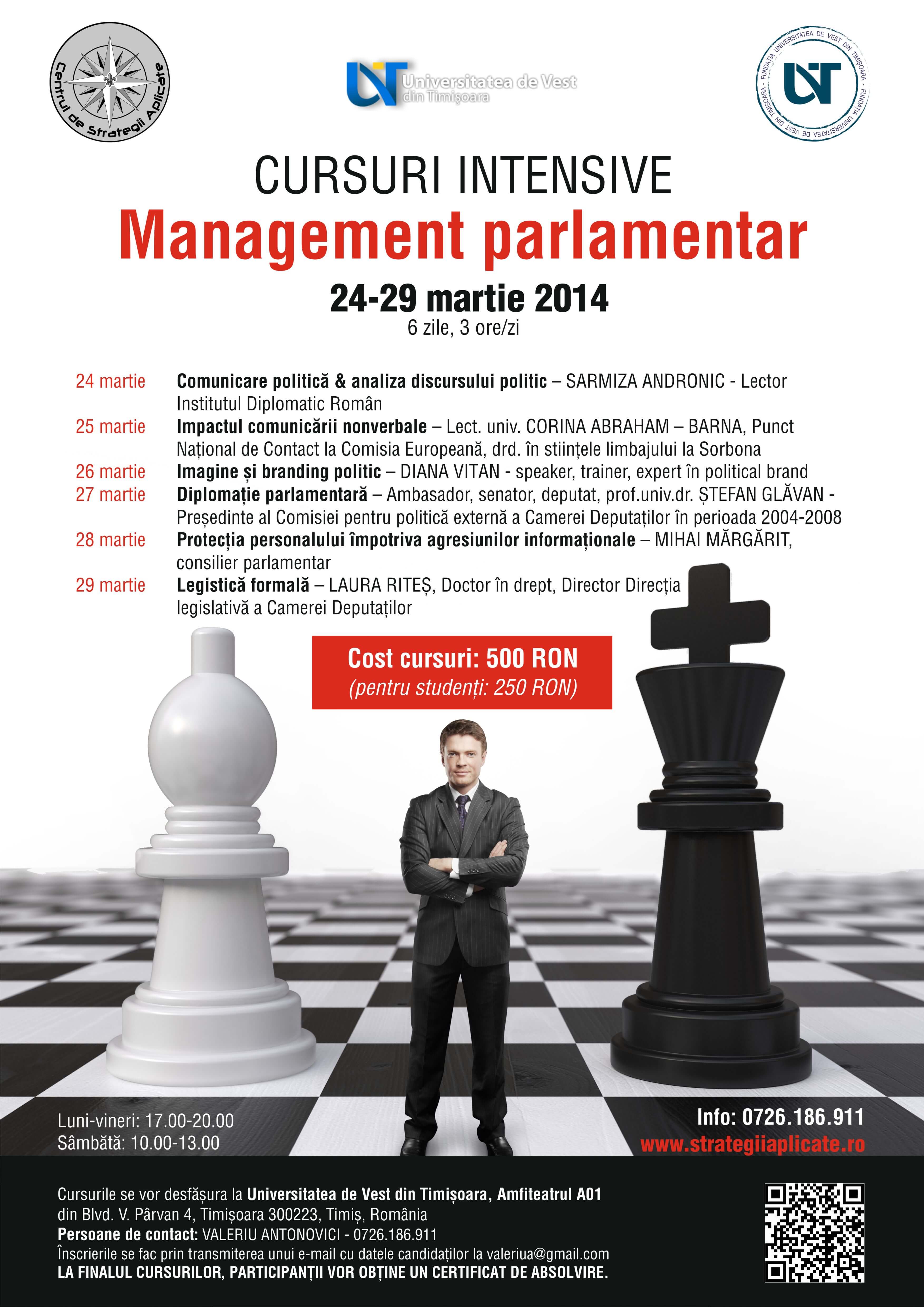 managementul parlamentar