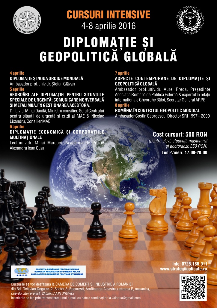 diplomatie si geopolitica globala